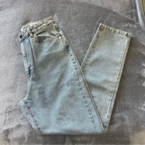 Cotton On Light Blue Straight Leg Jeans